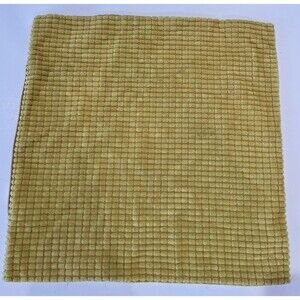 Ikea GULLKLOCKA Pillow Cushion Cover Chenille Cotton 20" x 20" Yellow